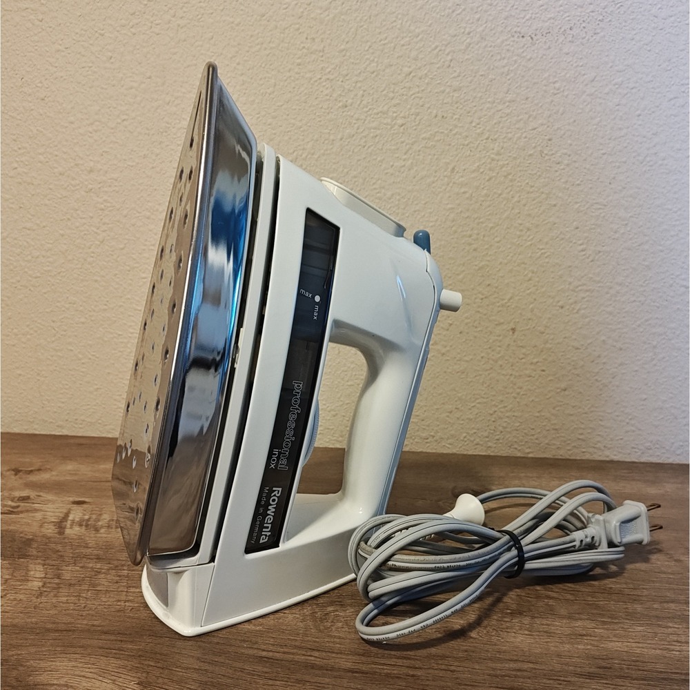Rowenta Professional Inox Steam Iron Home OS White DE-831 1200W Made in Germany